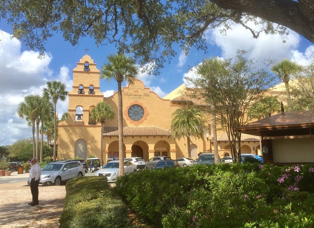 Performing Arts Center at the square.