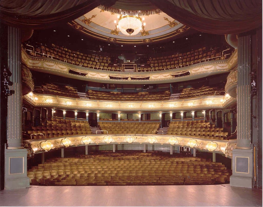 Theatre Royal Auditorium - Seating Capacity 1186