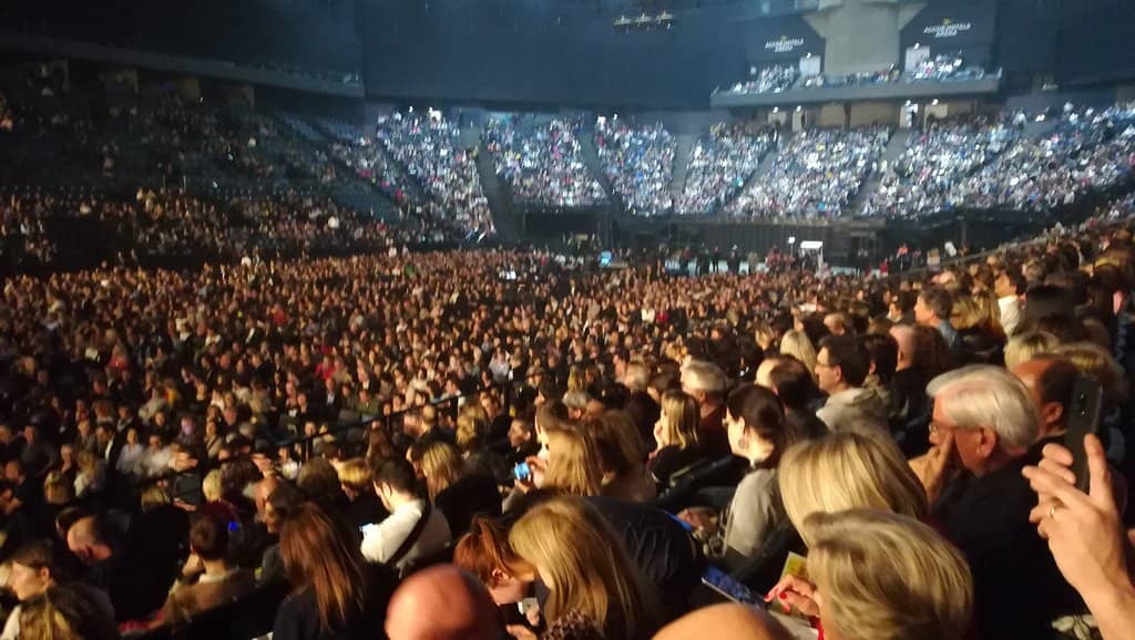 Electrifying Concert Atmosphere