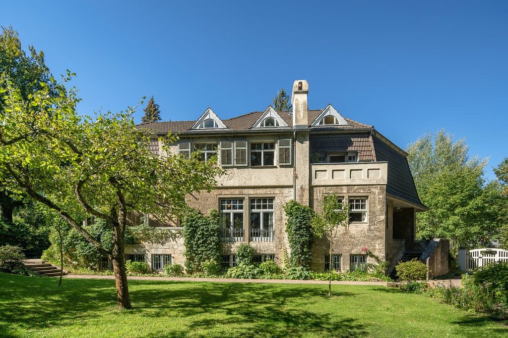 Außenansicht Haus Hohe Pappeln