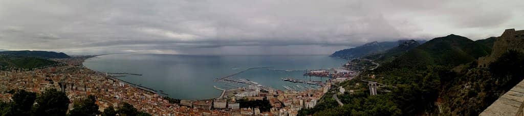 Panoramic Sea and City Views