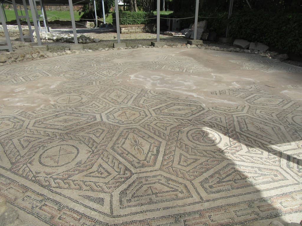 Intricate Floor Mosaics