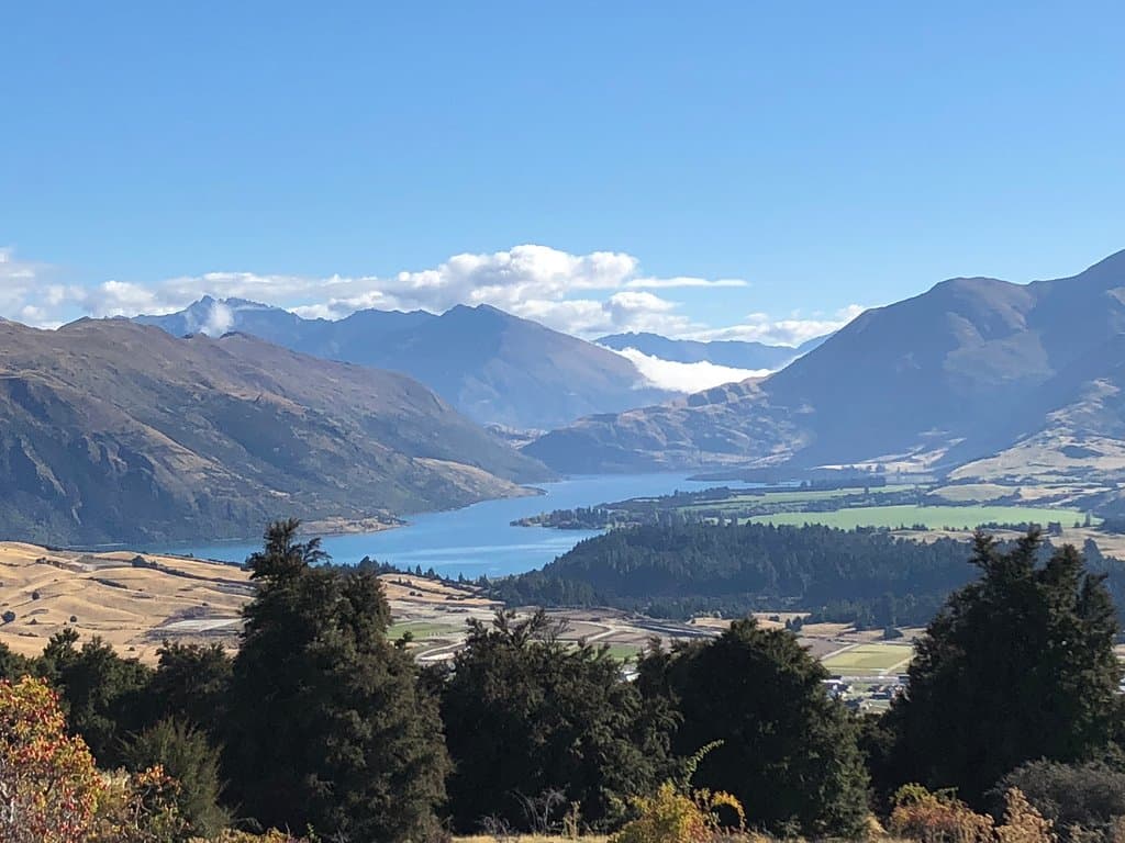 View from the top of Mt Iron Track