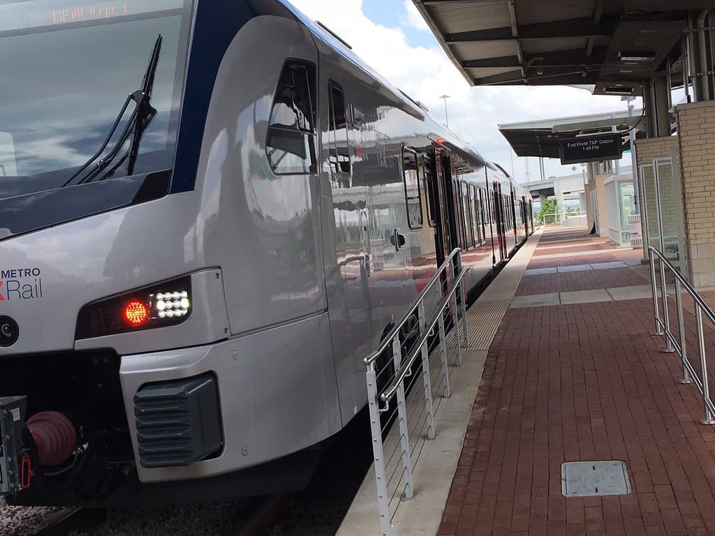 TEXRail-great way to DFW and other stops