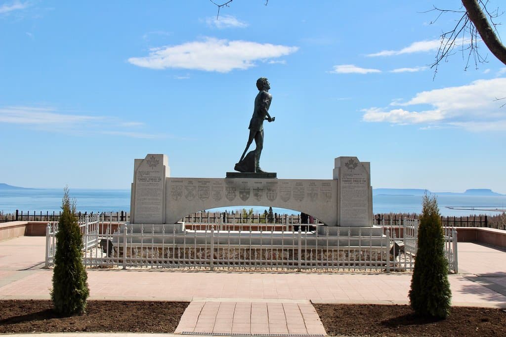 Terry Fox Monument Thunder Bay