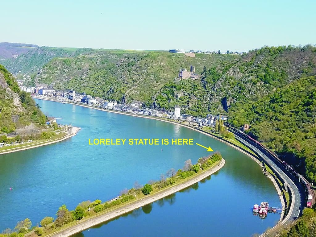Location of the actual statue.