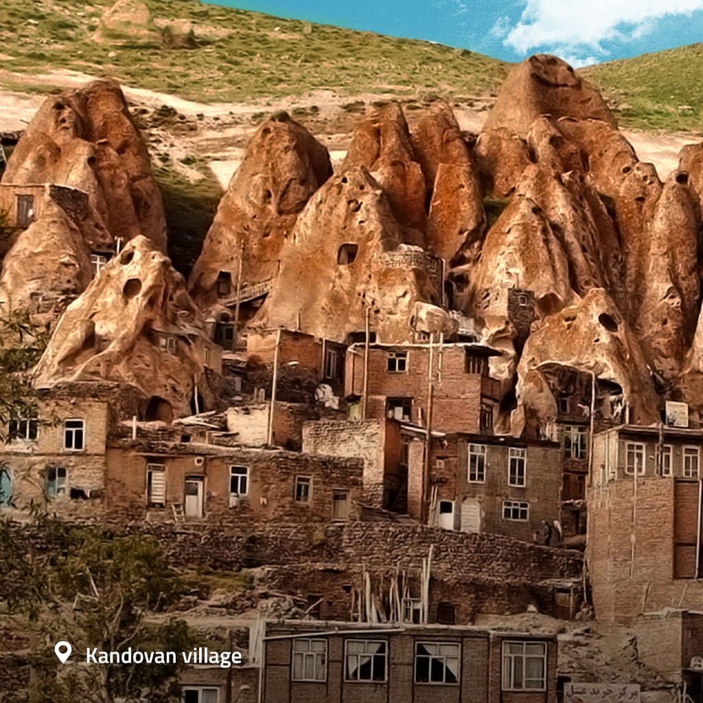 Interested in living like cave men? Then, while visiting Tabriz, to add more excitement to your travel, don’t miss Kandovan village. Being sister to cone-shaped houses in Cappadocia of Turkey, the village is house to a cluster of cone-shaped houses. Locals have carved these houses out of ancient volcanic eruptions. Beside its otherworldly architecture, locals will win your heart here. Spend some nights in cave homes, enjoy traditional meals and make once-in-a-lifetime memories.