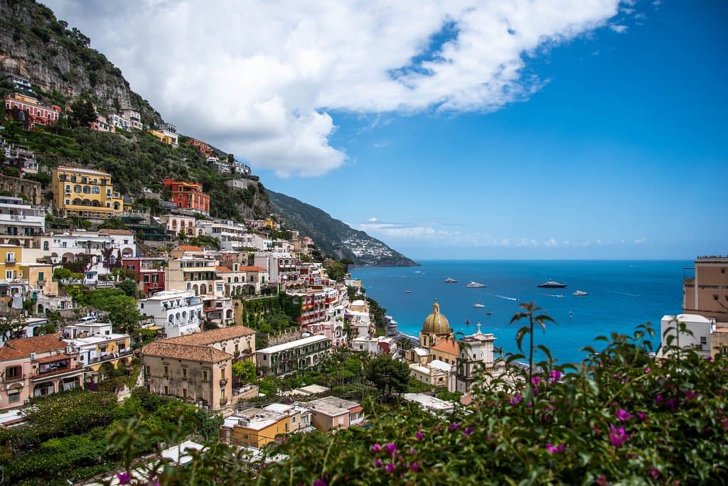 Positano from the upper part of the village