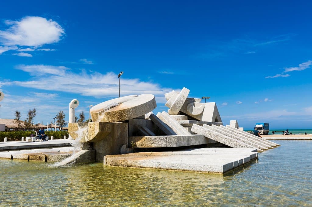 vista del monumento