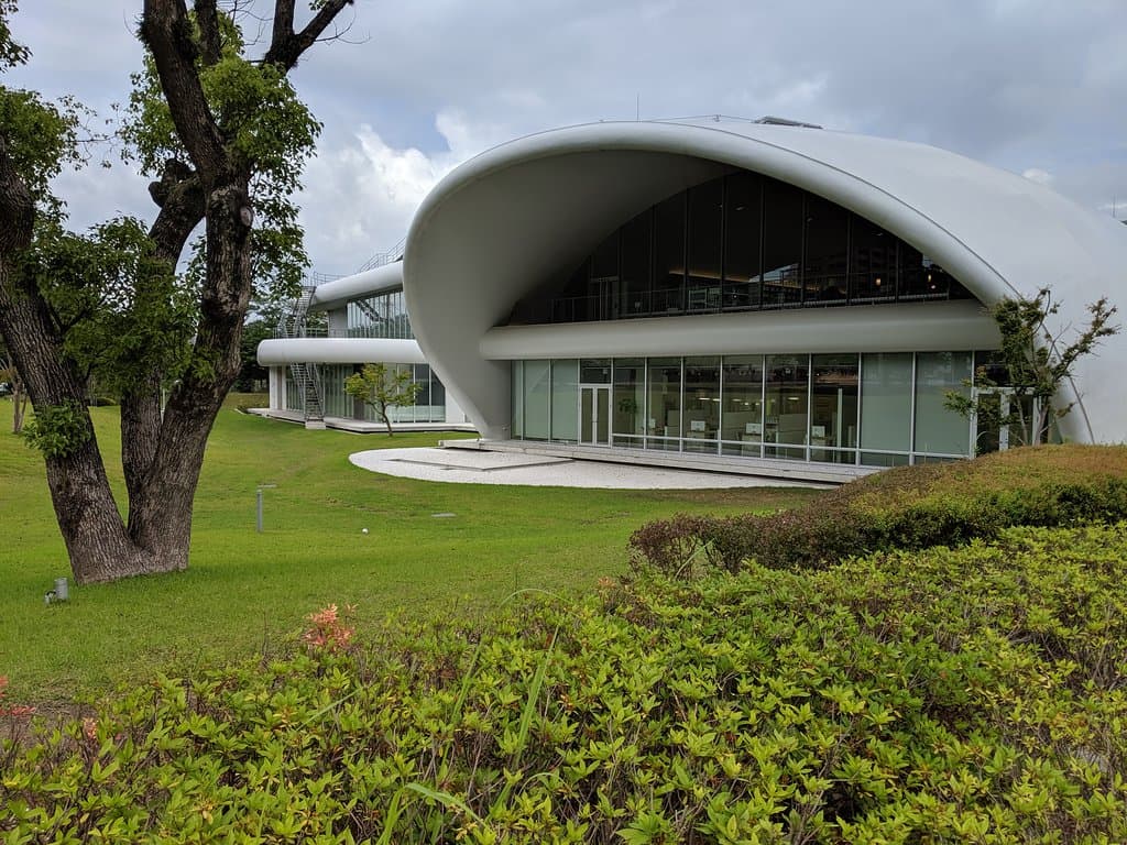 The building is beautiful