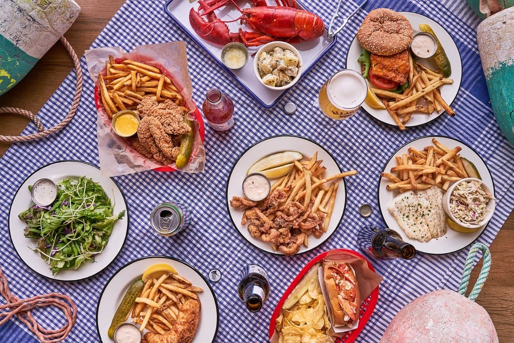 From lobster rolls to fried haddock to burgers, there's something for everyone at Luke's.