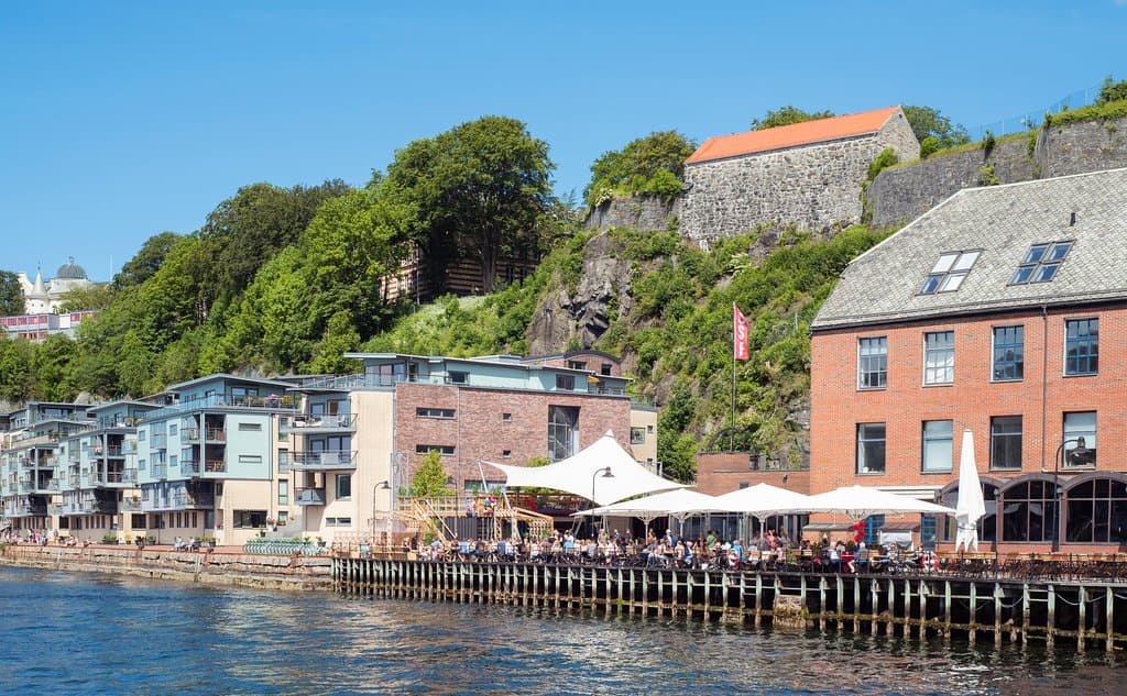 The venue has its own bar and restaurant with a large space for outdoor seating
Photo by Agnieszka Iwanska - Aga Visuals