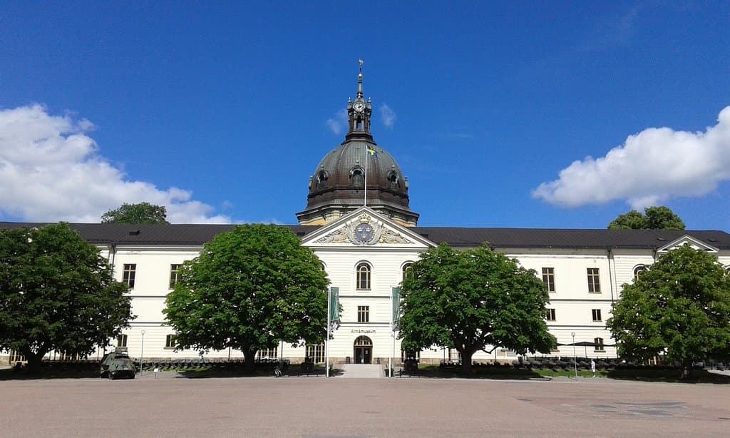The facade of the Army Museum