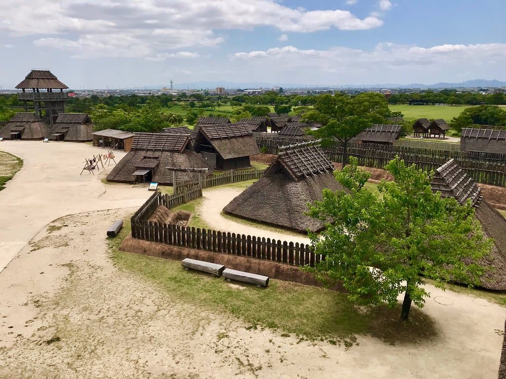 物見櫓から見た南内郭