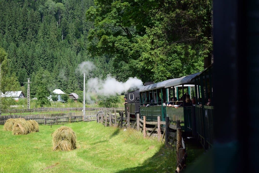 Huțulca Steam Train Moldovița