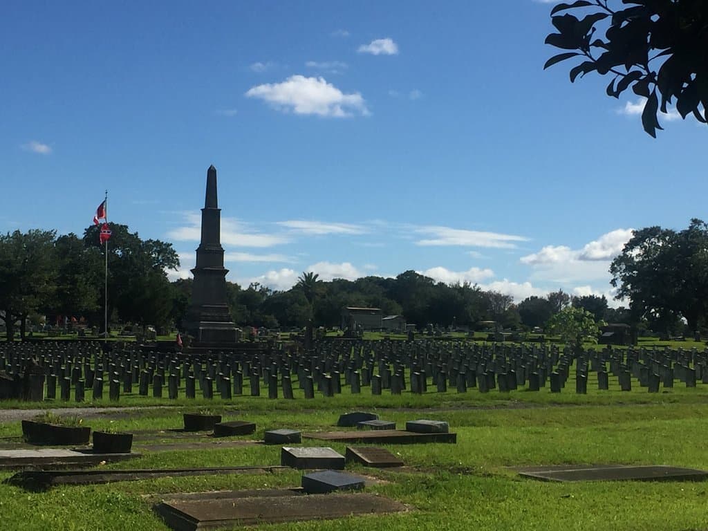 confederate resting place