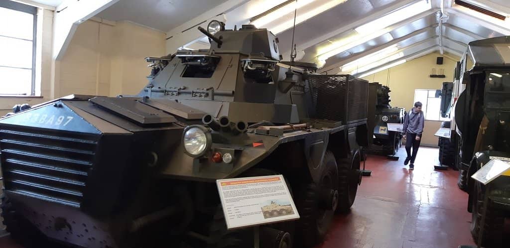 Extensive Military Vehicle Displays