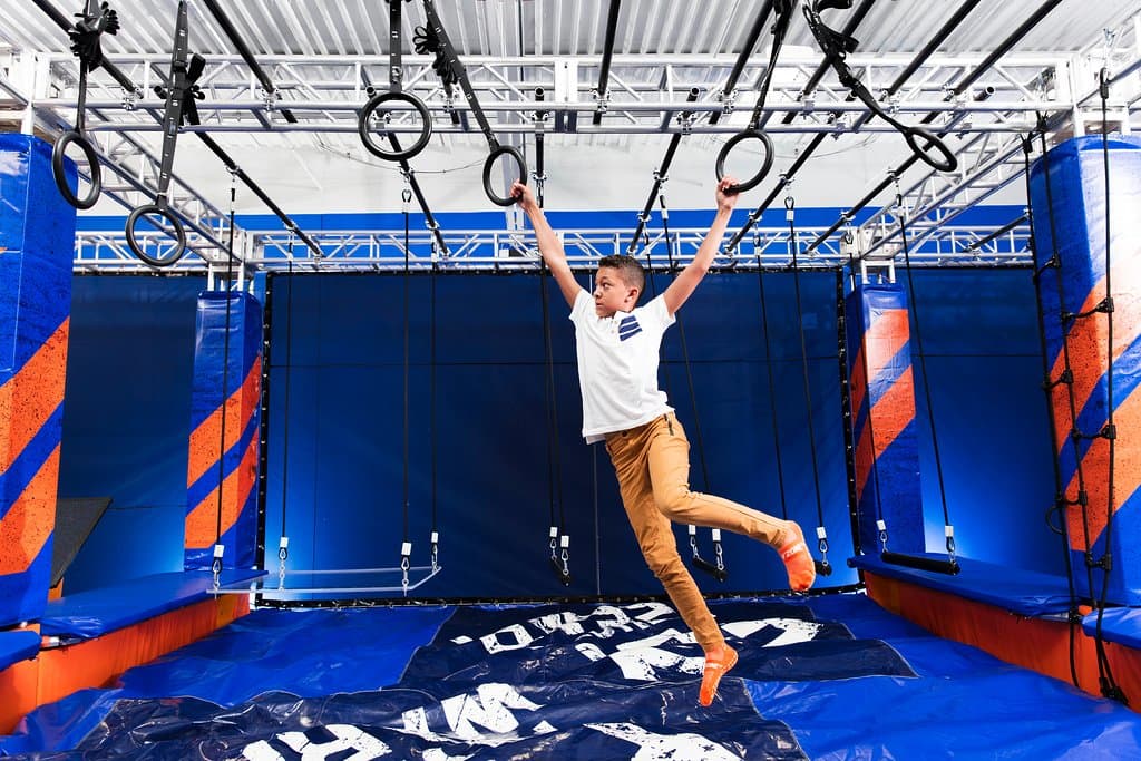 Ninja warrior course, will you be the next ninja?