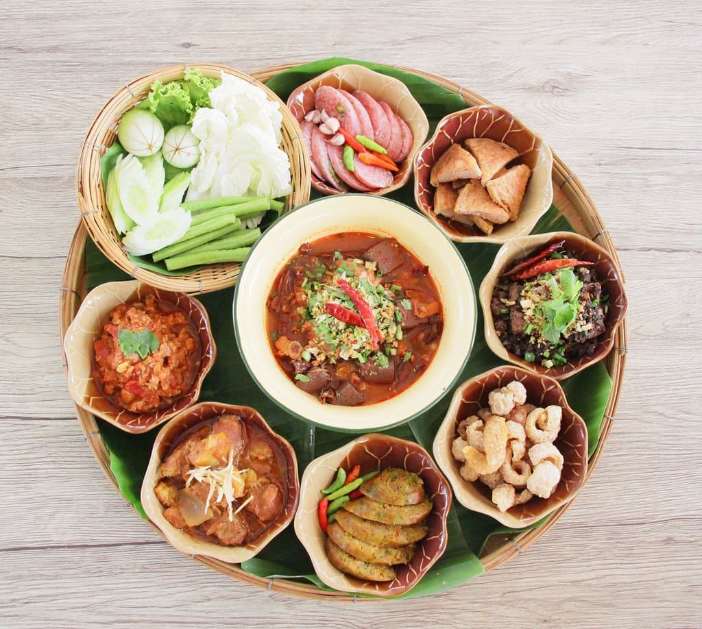 Northern Thai food Set