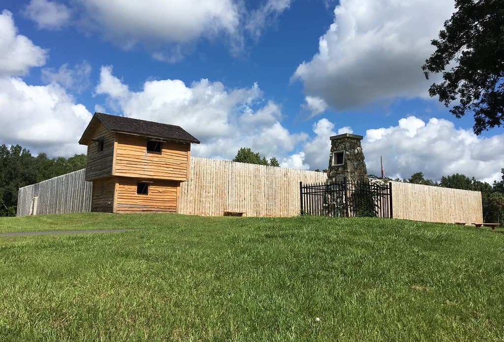 The exterior of Fort King
