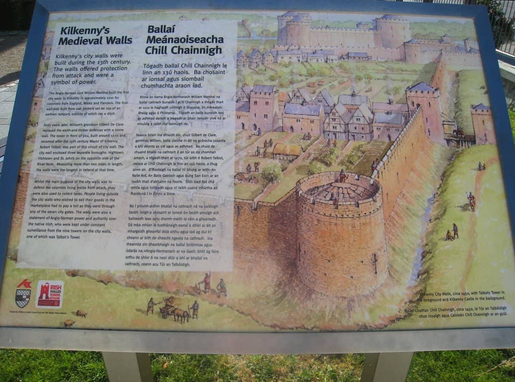 Talbot's Tower Remains