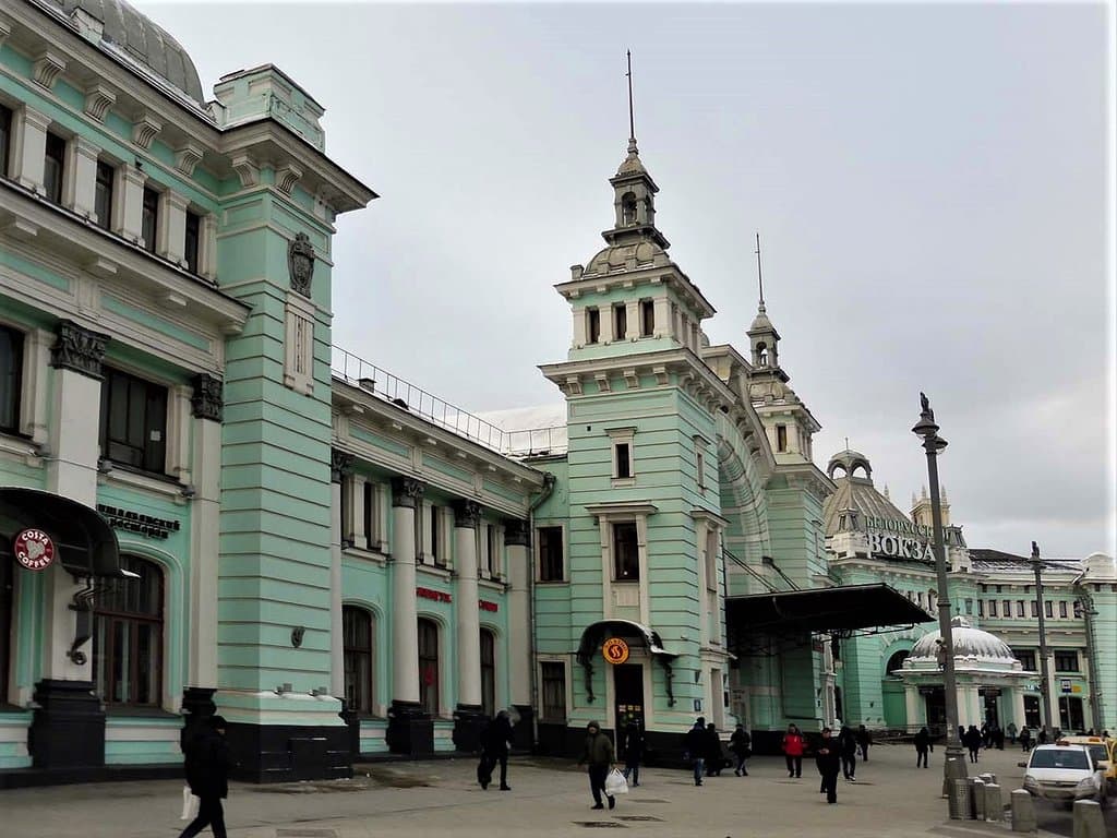 Belorussky Rail Terminal Moscow