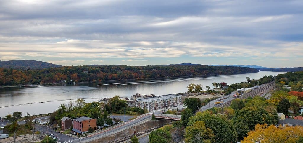 Above the Hudson walkway In poughkeepsie