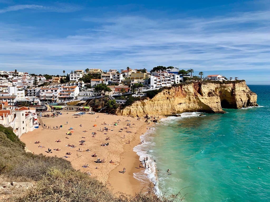 Vista oeste.