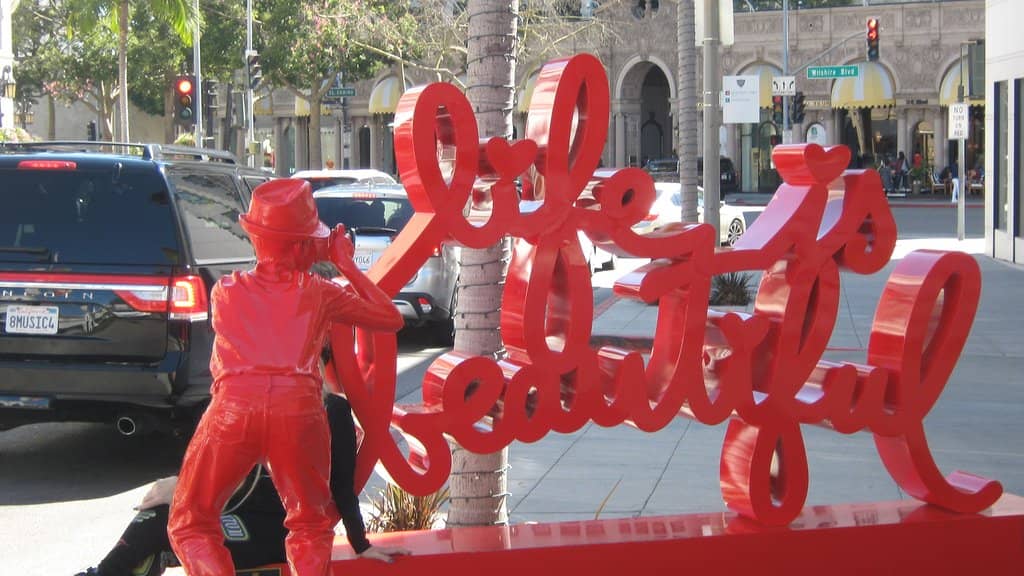 The Two Rodeo Drive Archway