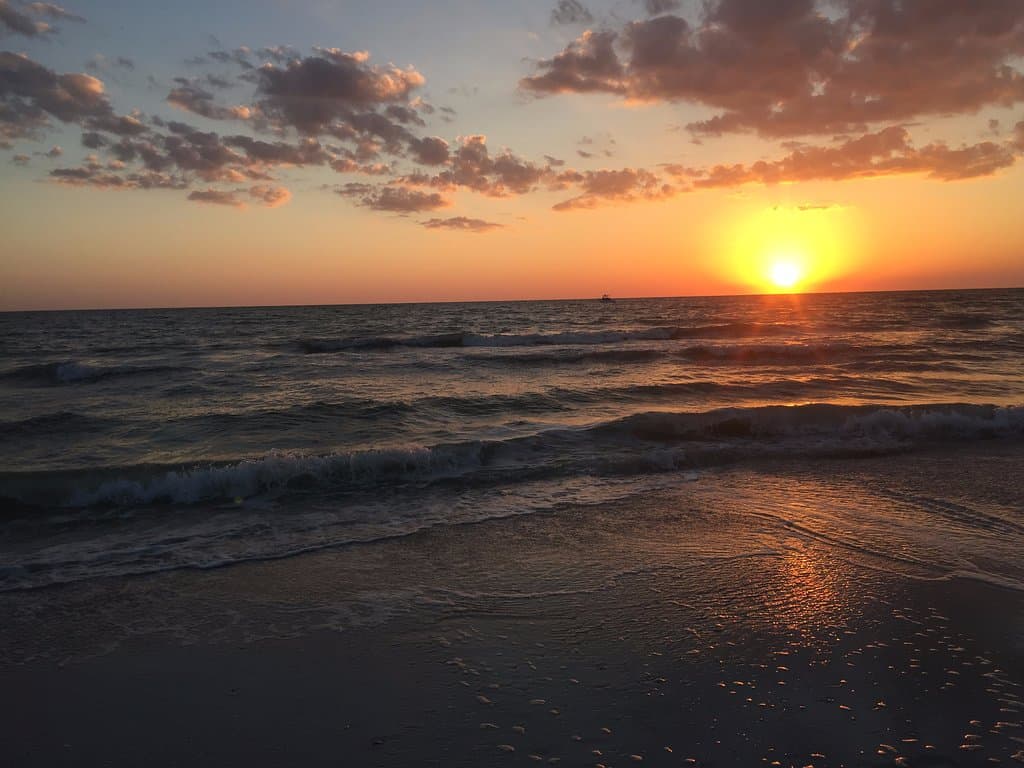 sunset tigertail beach