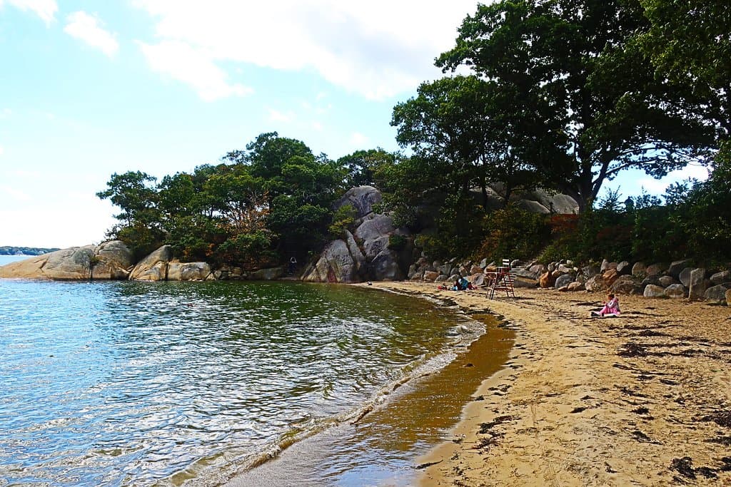 One of the beaches.