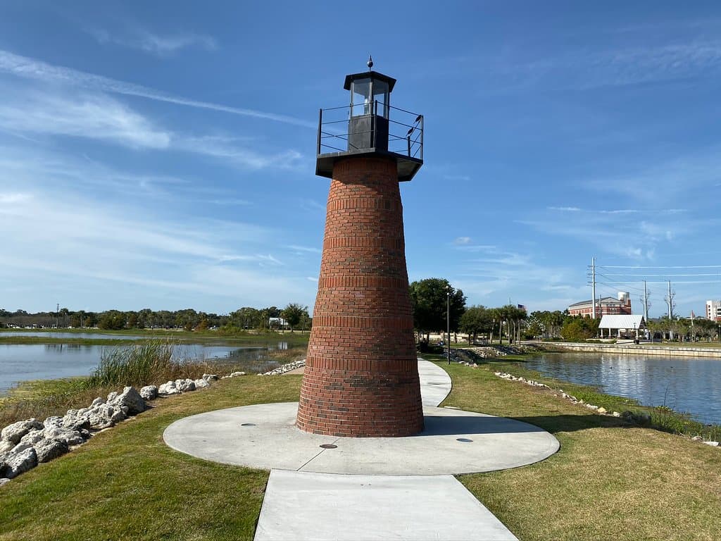 Lake Toho lighthouse