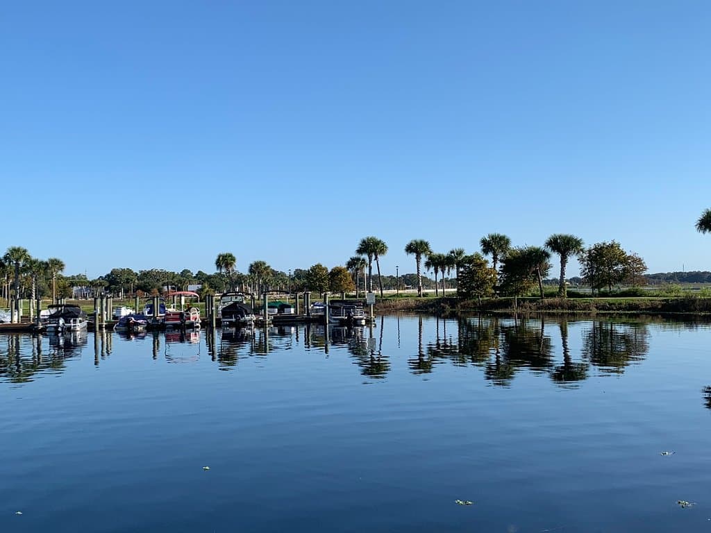 Enjoyed quiet morning yesterday. Not at all crowded. Some folks fishing