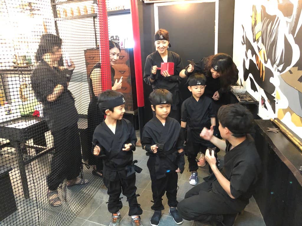 Unique Ninja-Themed Dining