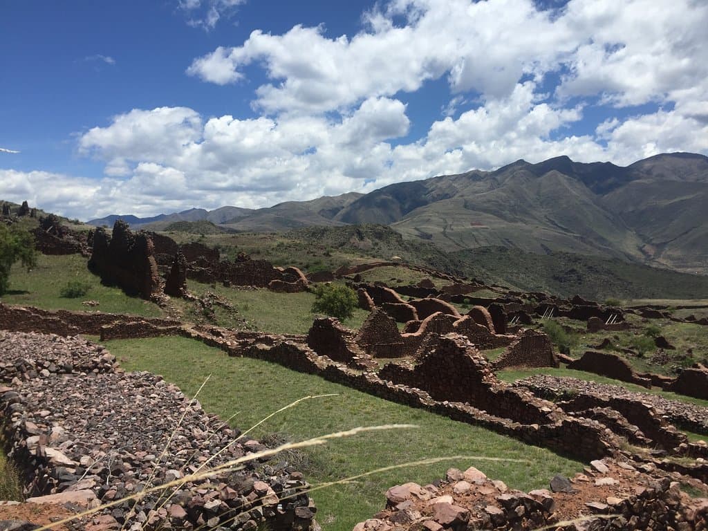 View over the valley