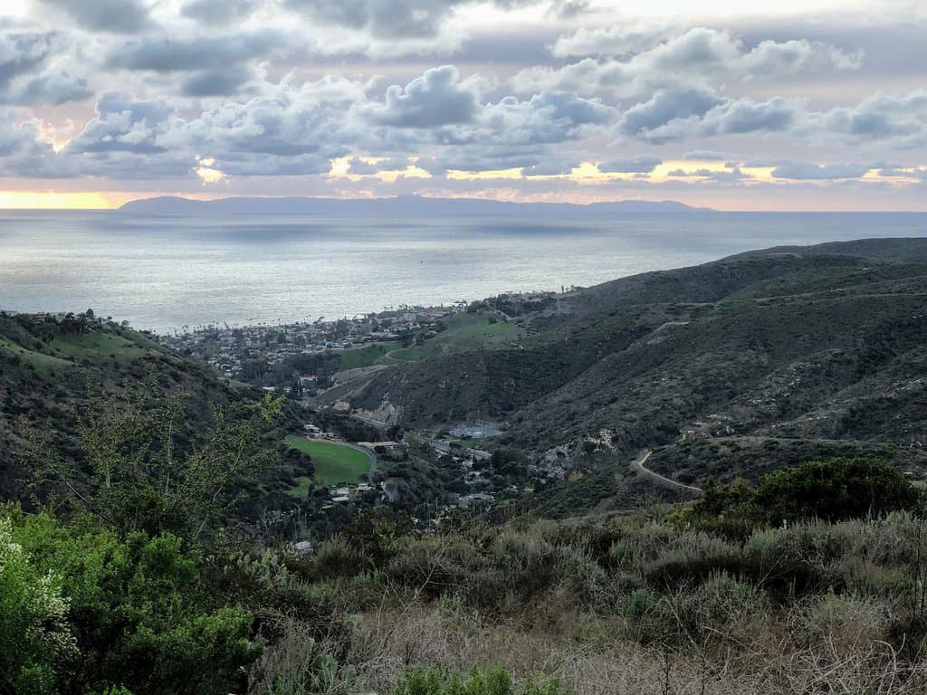 clear enough to see Catalina Island