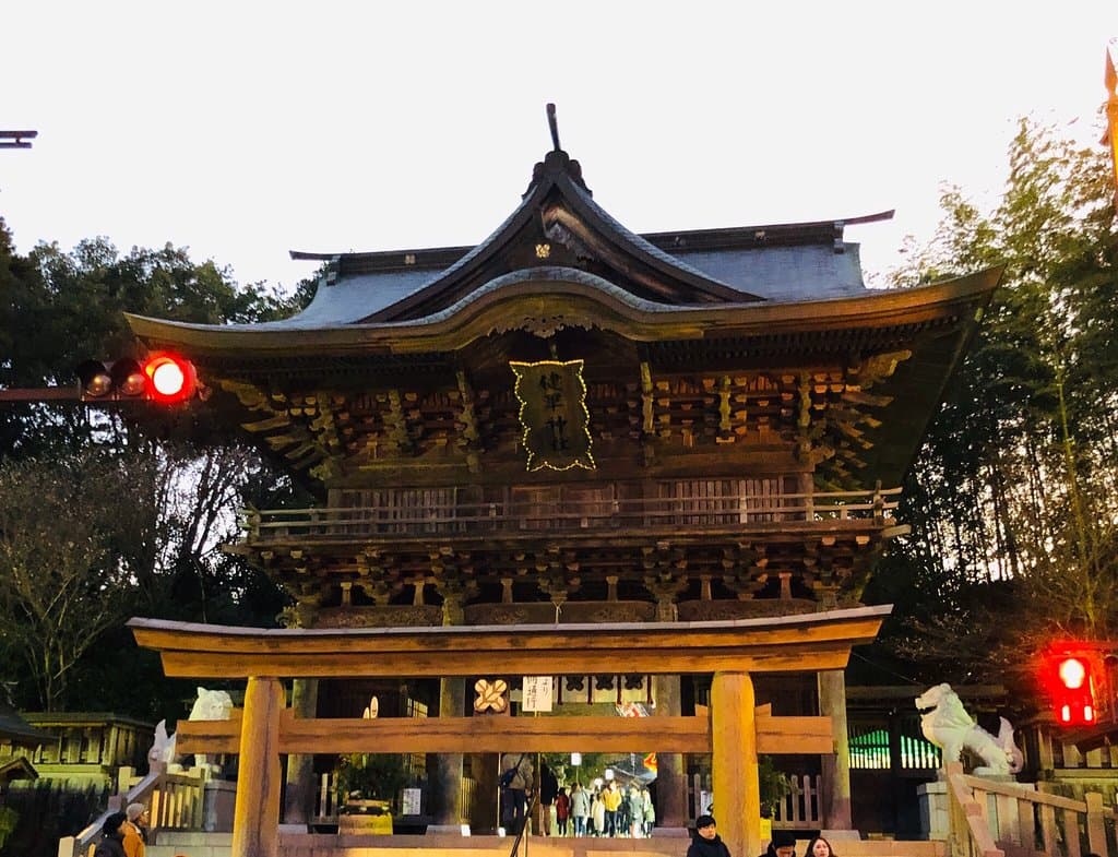 Happy New Year! The first shrine visit of the year
