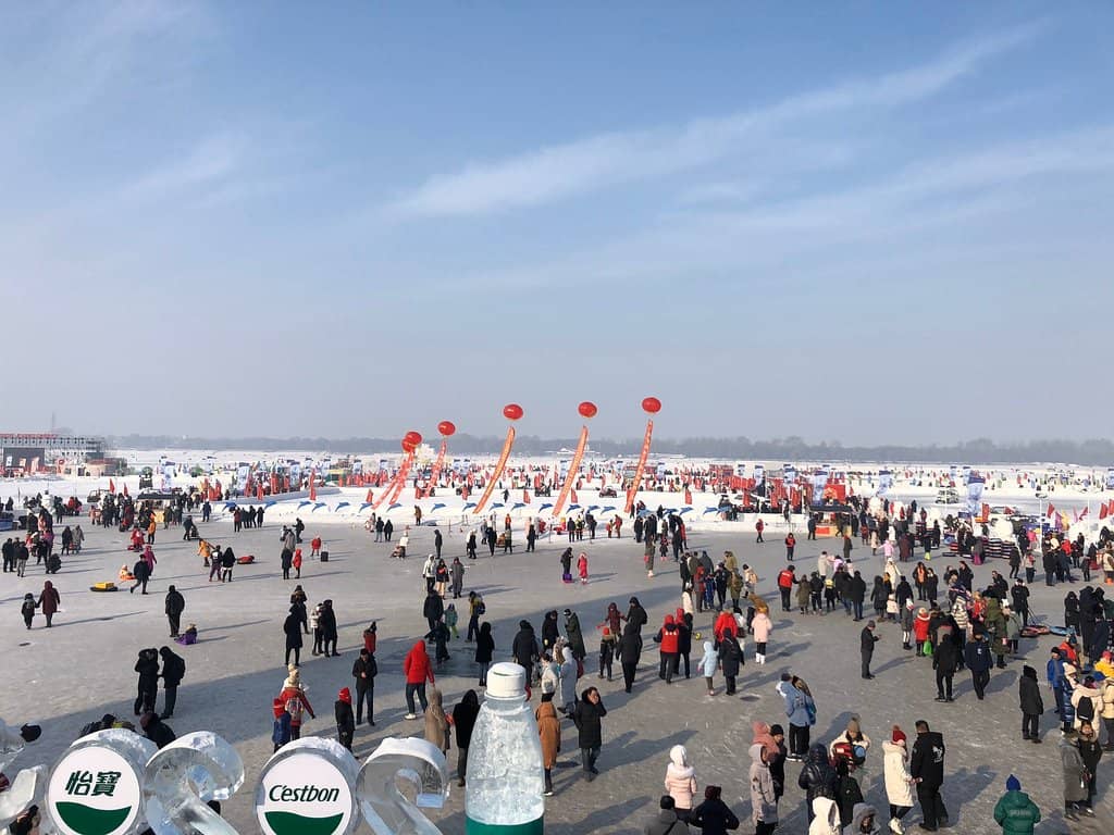 Songhua River Ice Sculptures