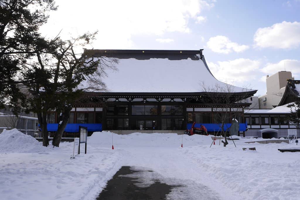Serene Temple Grounds
