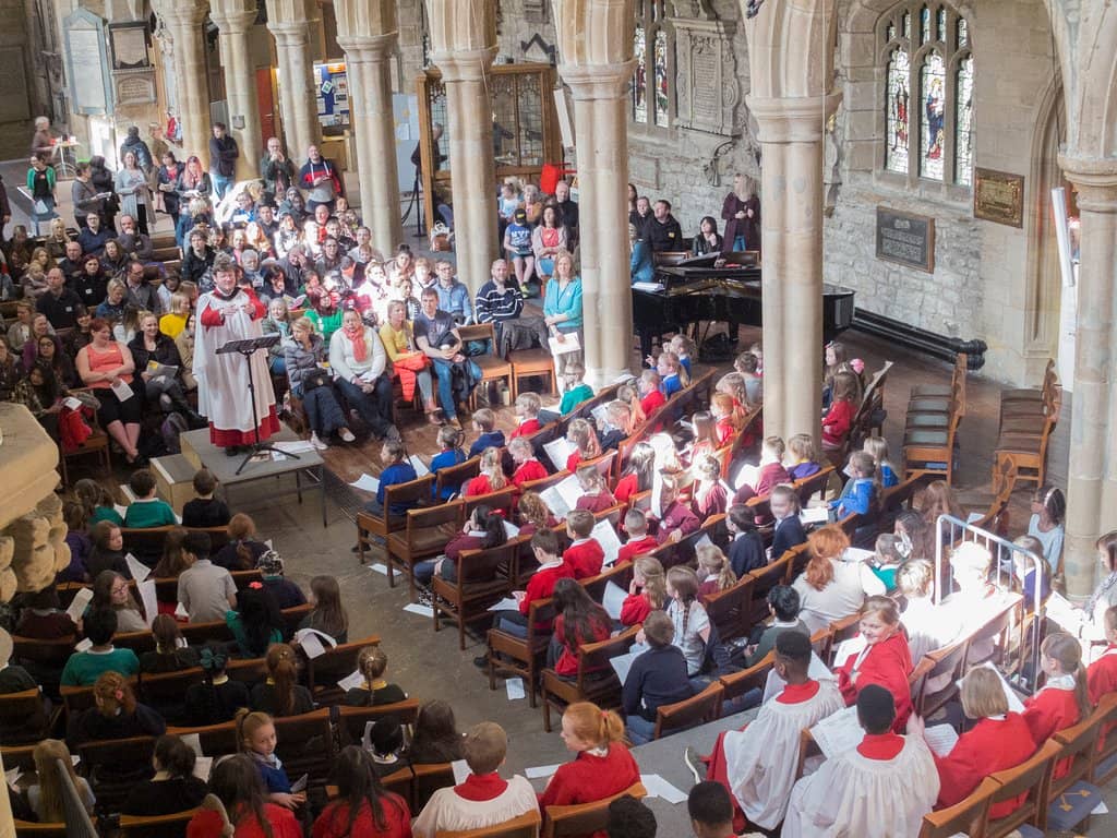 The Font's Carved Lid