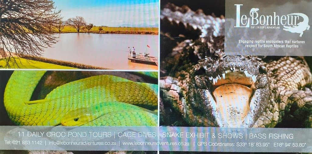 Le Bonheur Reptiles & Adventures