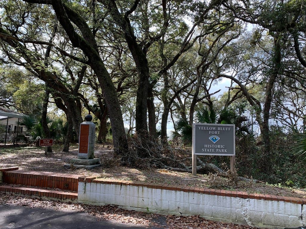 Yellow Bluff Fort Historic State Park