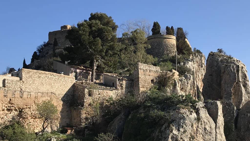 Guadalest Castle Ruins