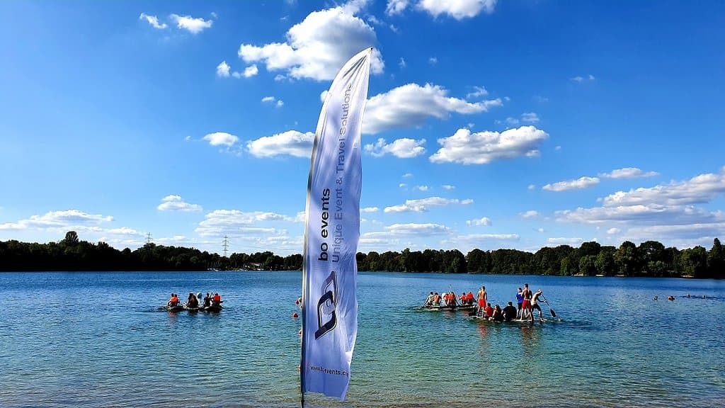 Teambuilding Floßbau mit bo events