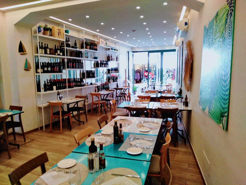 L'accogliente sala che accoglie gli ospiti