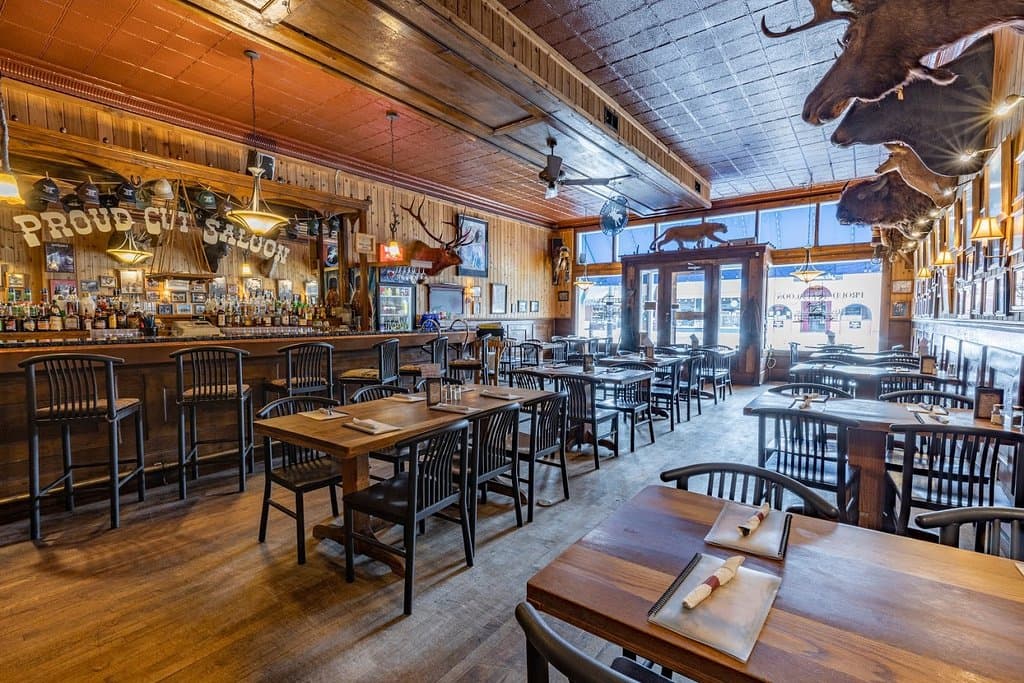 The coolest dining room in all of Cody