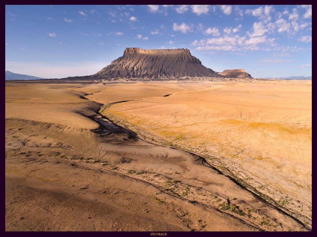 There are some awesome vantage points around the Hanksville, UT area.