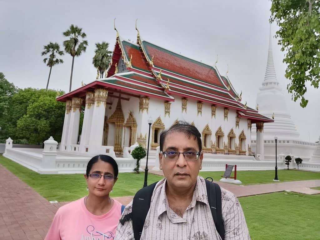 Beautiful White Pagodas