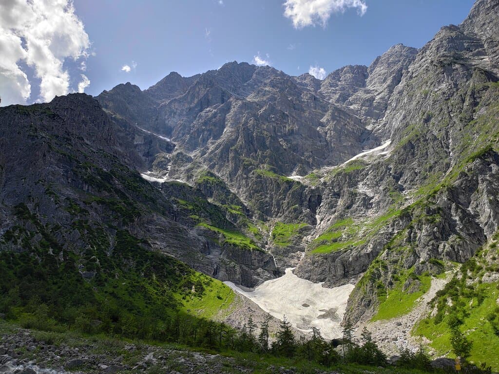 Watzmann with the Eiskapelle (Ice Chapel)