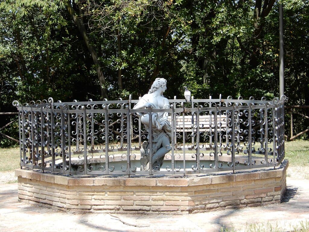 Una delle fontane